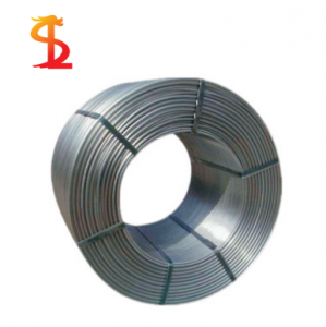 Calcium silicon alloy cored wire